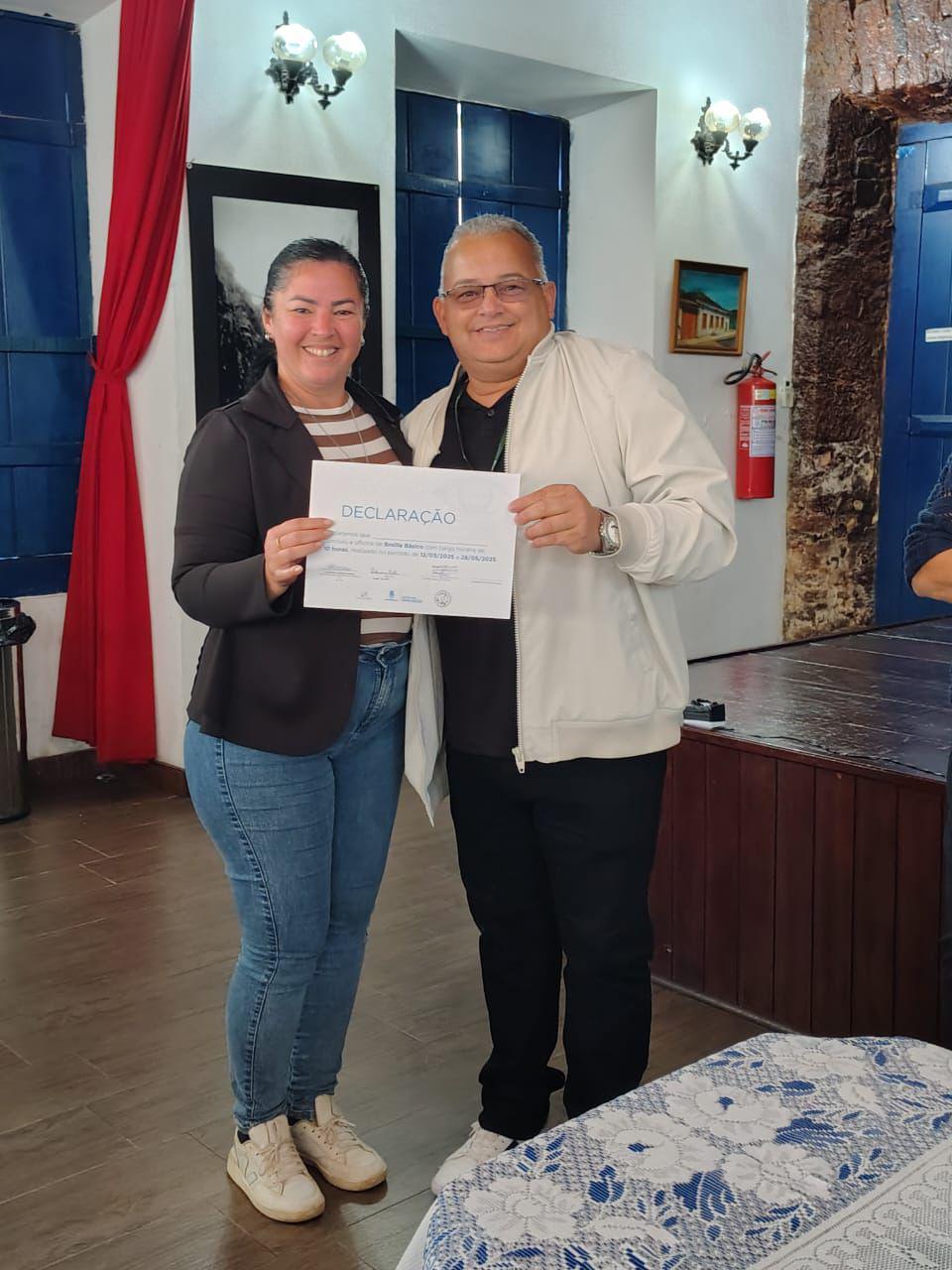 Formação em Libras e Braille para professores de Mangaratiba